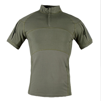 Στρατιωτικό τακτικό πουκάμισο βαμβακιού ΚΆΛΥΨΗΣ 100% ένδυσης CP γύρω από το στρατιωτικό πουκάμισο στρατού λαιμών