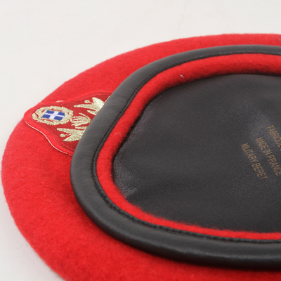 Κόκκινο στρατιωτικό Beret στρατιωτικό τακτικό Headwear μαλλιού για τους άνδρες και τις γυναίκες ειδικών δυνάμεων