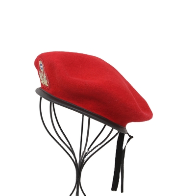 Κόκκινο στρατιωτικό Beret στρατιωτικό τακτικό Headwear μαλλιού για τους άνδρες και τις γυναίκες ειδικών δυνάμεων
