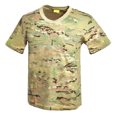 100% βαμβακιού στρατιωτικός στρατού αγώνας κάλυψης μπλουζών ανθεκτικός
