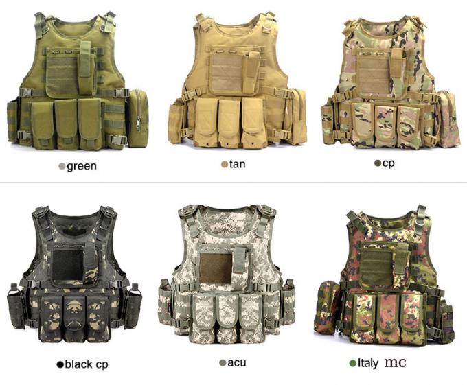 Τακτικό προστατευτικό γιλέκο εξωτερικού για φύλακες ασφαλείας Τακτικό γιλέκο Τακτικό εξοπλισμό 4