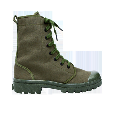 ποιότητας  Canvas Cotton Combat Tactical Boots Army Soldier Military Training Shoes εργοστάσιο