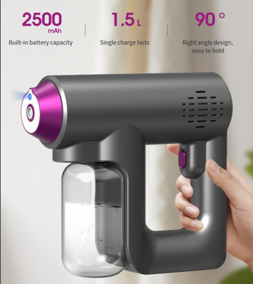 ΝΑΝΟΝΑΝΑΙΝΙΣΤΙΚΟΣ ΣΠΡΕΥΑΡΙΣΜΟΣ: 350 ml Οζονικός καθαριστικός νερού με μπαταρία 2500mAh για εσωτερικό και εξωτερικό