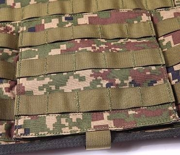 άνετο μαύρο ρυθμιζόμενο στρατιωτικό τακτικό αλεξίσφαιρο γιλέκο από νάιλον με πλάκες NIJ IIIA/III/IV
