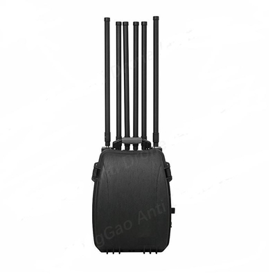 Επαγγελματική ποιότητα Αντι Drone Jammer Backpack Drone Defense Equipment για την επιβολή του νόμου