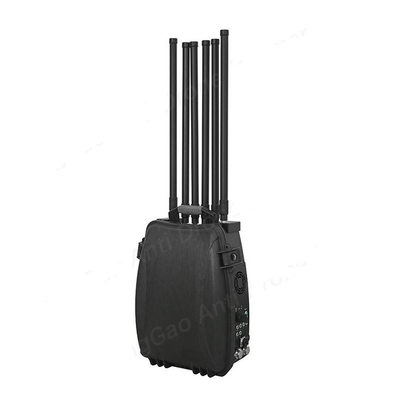 Επαγγελματική ποιότητα Αντι Drone Jammer Backpack Drone Defense Equipment για την επιβολή του νόμου