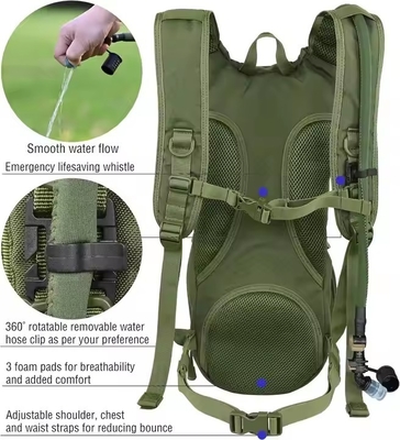 3L Tactical Molle Backpack για ποδηλασία πεζοπορία τρέξιμο ορειβασία αποθήκευση νερού
