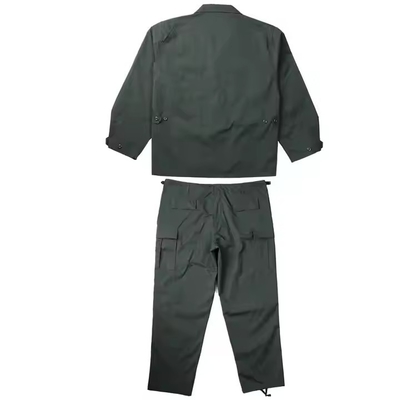 Προσαρμοσμένο λογότυπο BDU Combat Suit Solid Deep Green Tactical Uniform