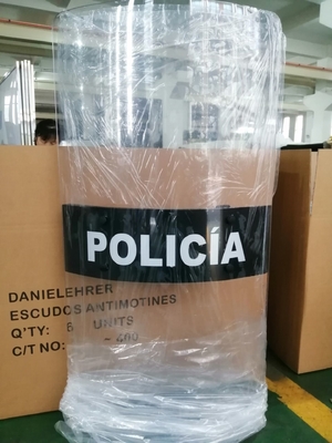 Προστασία κατά των ταραχών Διαφανής πολυανθρακικό Αστυνομική Προστασία κατά των ταραχών