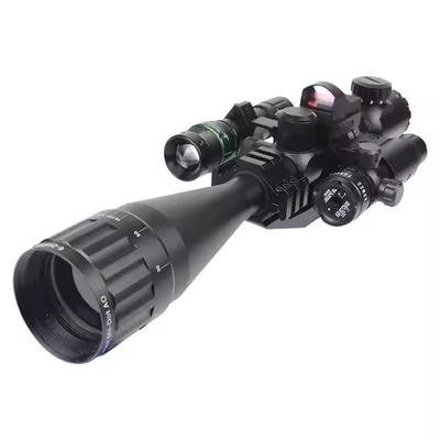 Μίνι Red Dot Sight + Red Laser Sight Κυνηγική περιοχή Combo Οπτική περιοχή Αντικαταστροφική περιοχή για τακτικό κυνήγι