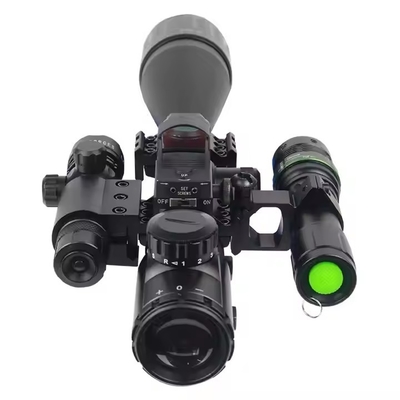 Μίνι Red Dot Sight + Red Laser Sight Κυνηγική περιοχή Combo Οπτική περιοχή Αντικαταστροφική περιοχή για τακτικό κυνήγι