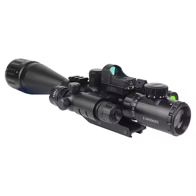 Μίνι Red Dot Sight + Red Laser Sight Κυνηγική περιοχή Combo Οπτική περιοχή Αντικαταστροφική περιοχή για τακτικό κυνήγι
