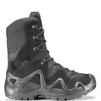 Εταιρεία χονδρικής πώλησης High-Top Brown Leather Outdoor Sports Survival Desert Safety Τακτικές μπότες μάχης