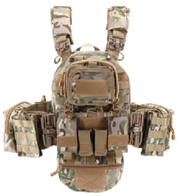 Νάιλον Tactical Vest XXL Μεγέθη Προσαρμοσμένο λογότυπο