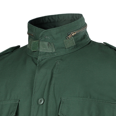 Υφαμένο σύστασης Windproof στρατιωτικό σακακιών σακάκι 220g-270g στρατού ελιών πράσινο